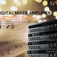 TOA A-3200D Series digital mixer amplifiers