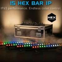 ADJ MAAND-DEAL 4x 15 HEX Bar IP / 1x case / 8x clamps