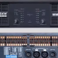 Gisen Audio MM series // 4x 1300watt <> 2x 2300watt / 8ohm