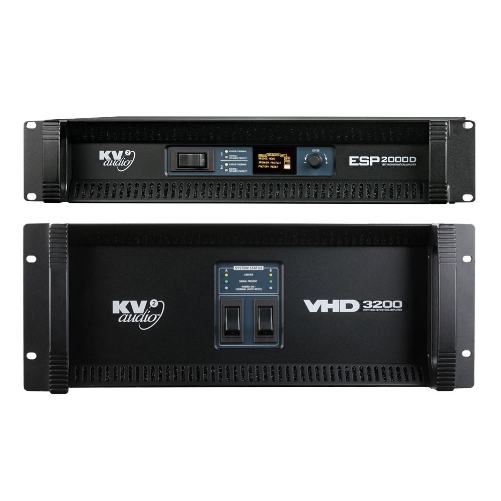 KV2 Audio Amplifiers series